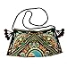 BTP! HMONG Bag Swingpack Hill Tribe Ethnic Embroidered Sling Crossbody Hippie Hobo Shoulder Purse (Black HMSP9)