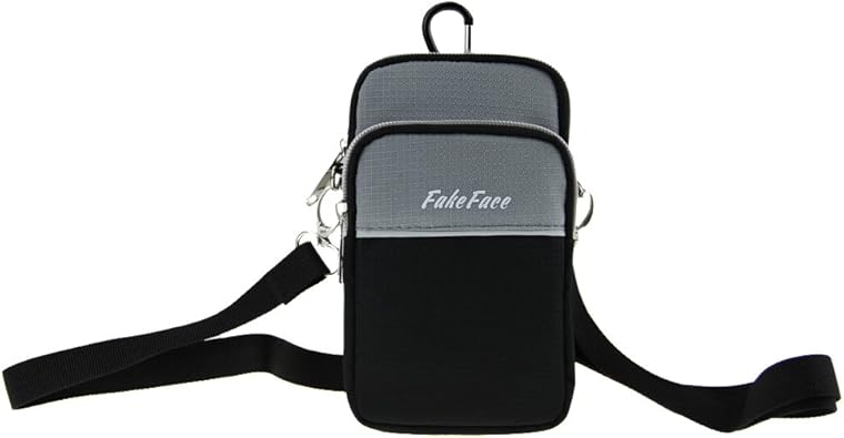 Amazon レディース斜め掛けカバン 可愛いメッセンジャーバッグ ショルダーバッグ パスポートやお財布がすぐに取り出せる旅行便利バッグ 財布カバン お洒落スマホバッグ ウエストバッグ ミニカバン 17 10 4cm 灰 小銭入れ