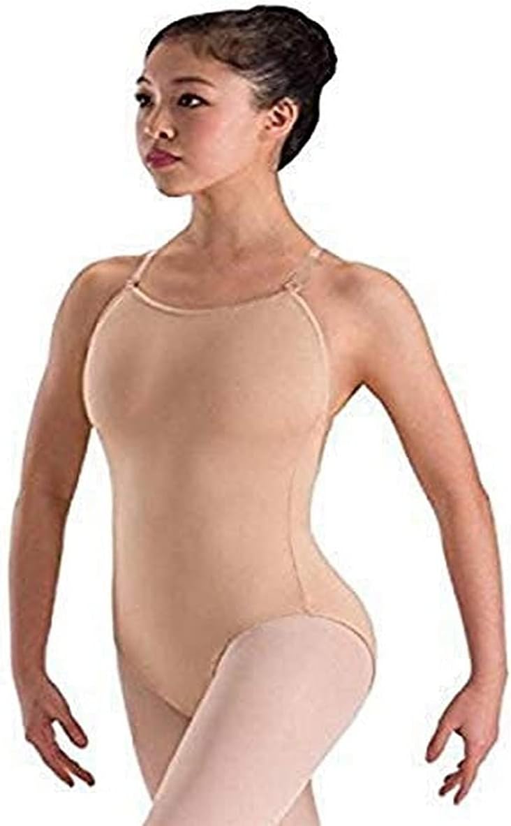 MotionwearWomen's 2492 UnderWear Convertiable Clear Strap Leotard (pack of 1)