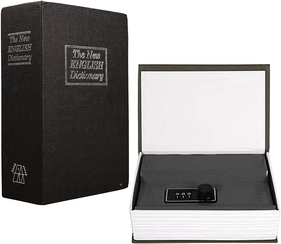 Caja de seguridad en forma de libro, diccionario Cerradura ...