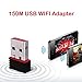 USB 2.0 WiFi Wireless Adapter Network Internet LAN Card 802.11n/g/b Mini Desktop or Laptop 150Mbps 150M/500feet - WDLLC