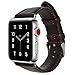 For Apple Watch Band 38MM,Shielda Retro Genuine Leather Strap Replacement Band for Apple Watch Series 3 / 2 / 1 (Coffee)