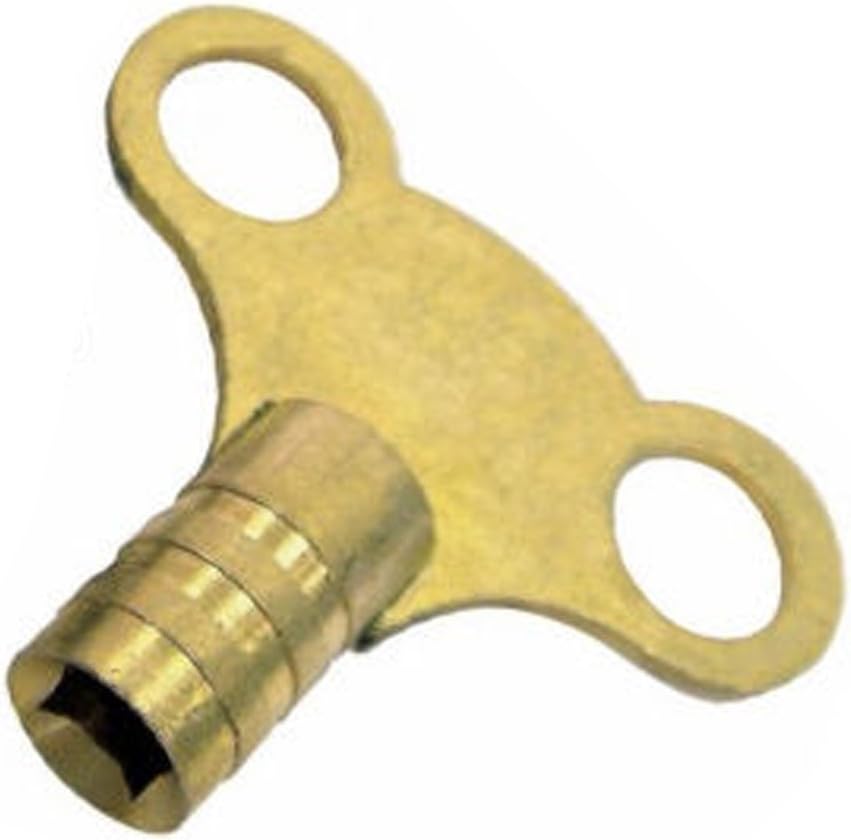 The Bath People Single Brass Radiator Key Radiator Bleed Key