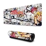 Anime Fairy Tail Large Gaming Mouse Pad, Natsu