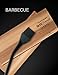 HIC Harold Import Co. Elizabeth Karmel’s Super Silicone BBQ Grill Basting Brush with Long Angled Handle and Removable Heads, 15-Inches