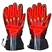 SVPRO Rechargeable Electric Battery Heated Gloves, Men & Women Outdoor Hiking Skiing Camping Cycling Motorcycling Warm Winter Gloves, Black, Lithium-Ion Battery, Touchscreen, Hand Warmer