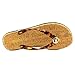 MICHAEL Michael Kors Women's Jet Set MK Jelly Flip Flop Tortoise PVC 7 M