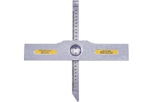 Haltec N-1410 Tread Depth Gauge, Aluminum, 7 in. L