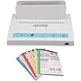 Ageanbri Thermal Binding Machine 500 Sheets Capacity Book Binder Machine Max 50mm Binding Thickness 110V Binding Machine A4 Document Heat Binder Three-Speed Temperature Control