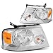 DNA Motoring HL-OH-F1504-CH-AM Headlight Assembly, Driver and Passenger Side primary