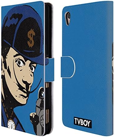 Official TVBOY Vandal Dali Urban Celebrities Series 2 Leather Book Wallet Case Cover For Sony Xperia Z3+ / Z3 Plus / Z4