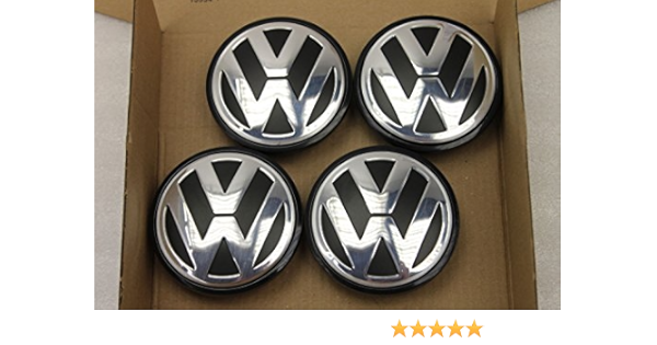 4 unidades Original Volkswagen Golf Passat Touran 3b7601171 Buje Tapa para llantas fa1787
