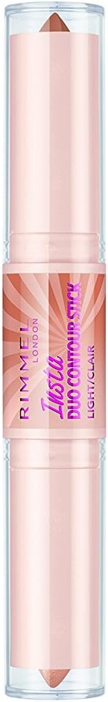 2 x Rimmel London Insta Duo Contour Stick 8g - 100 Light