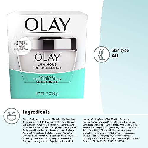 Olay Dark Spot Corrector, Luminous Tone Perfecting Cream and Sun Spot