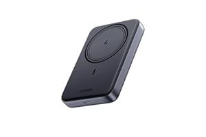 UGREEN Magnetic Power Bank,10,000mAh Wireless Portable Charger, PD 20W Fast Charging Battery Pack with USB-C for Magsafe, iPhone 17/17 Pro/17 Air/17 Pro Max/16/16 Pro/16 Pro Max, iPhone15/14/13 Series