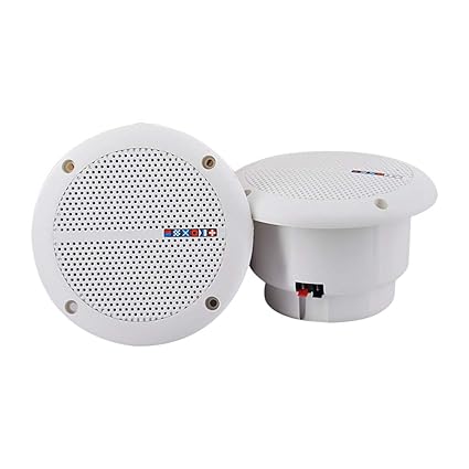 Healifty 2pcs Weah 400 Ceiling Speakers Waterproof For Kitchen