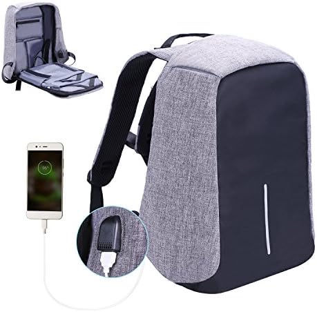 Laptop Backpack, Lightweight Water Resistant computer backpack with USB Charging Port large capacity for travel,business