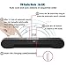 LENRUE PC Soundbar Stereo Bluetooth Sound Bar with Mic AUX/RCA FM Function, USB, Micro SD Card Support for Projector, Tablet, PC, Desktop, Smartphone, TV(No Remote)
