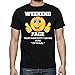 Personalized-Custom Smiley Emoji Weekend Face T Shirt, Black, Sizes Small, Medium, Large and XL