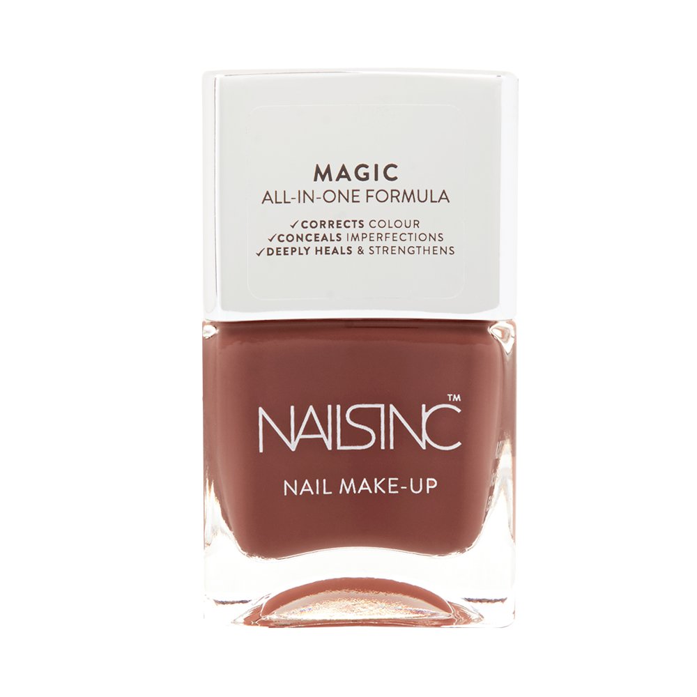 Nails Inc Chalcot Square Nude Nail Polishes for Dark Skin Dark Brown