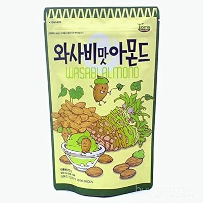 Korea Imported Tom's Gilim Wasabi Almond 210g/0.46lb/7.4oz