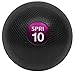 SPRI Dead Weight Slam Ball - Durable Sand-Filled No-Bounce Heavy Duty Ball for Tossing, Slamming, Core Strength Training, Endurance, and General Fitness - Easy to Read Weight Label - 10 lb