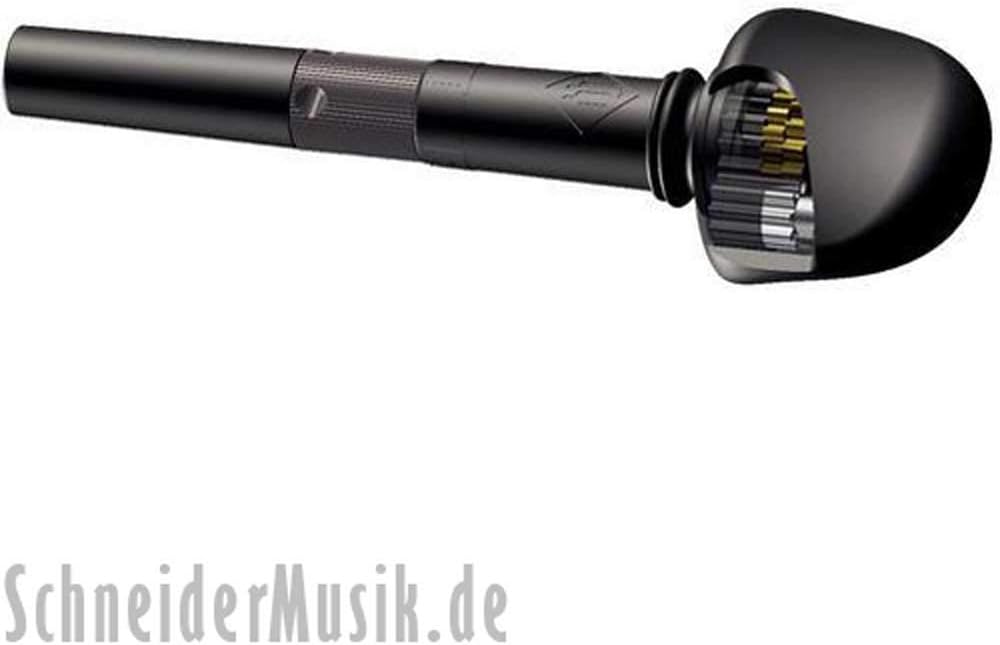 Wittner FineTune Pegs Swirl 272111L 04, black, 4/4-7/8
