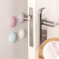 Clearance Sale!DEESEE(TM)4Pcs Rubber Home Door Doorknob Back Wall Protector Savior Shockproof Crash Pad