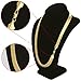 L & L Nation Herringbone Necklace Jewelry Chain 90s Hip Hop Bling: 14K Gold Plated Snake Chain Necklace - Herringbone Costume Jewelry for Men - Perfect for Fashion Jewelry and Bling Jewelry Lovers