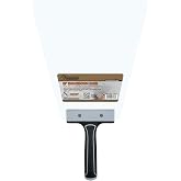 ROLLINGDOG 12 Inch Knockdown Knife | Threaded End Can be Attached to Extension Pole,Acrylic Plastic Blade,Ideal for Creating Knockdown Texture