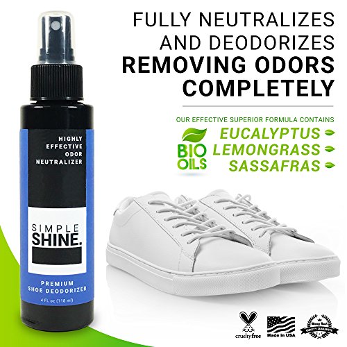 Premium Shoe Deodorizer Foot Spray | Shoe Spray Eliminator Feet and Sweat | Extra Strength Shoe Odor Eliminator and Deodorant