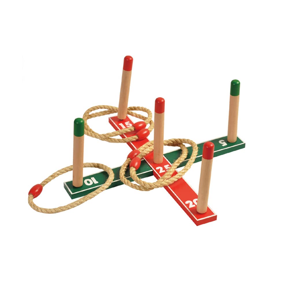 Galvog® Ring Toss Quoits Game | Outdoor Game for Kids & Family | Christmas Halloween Fun Filled Party Game