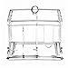 Oun Nana Transparent Acrylic Qtips Cotton Balls Makeup Holder Makeup Organizer Box - Clear Acrylic 4 stoarge Compartments