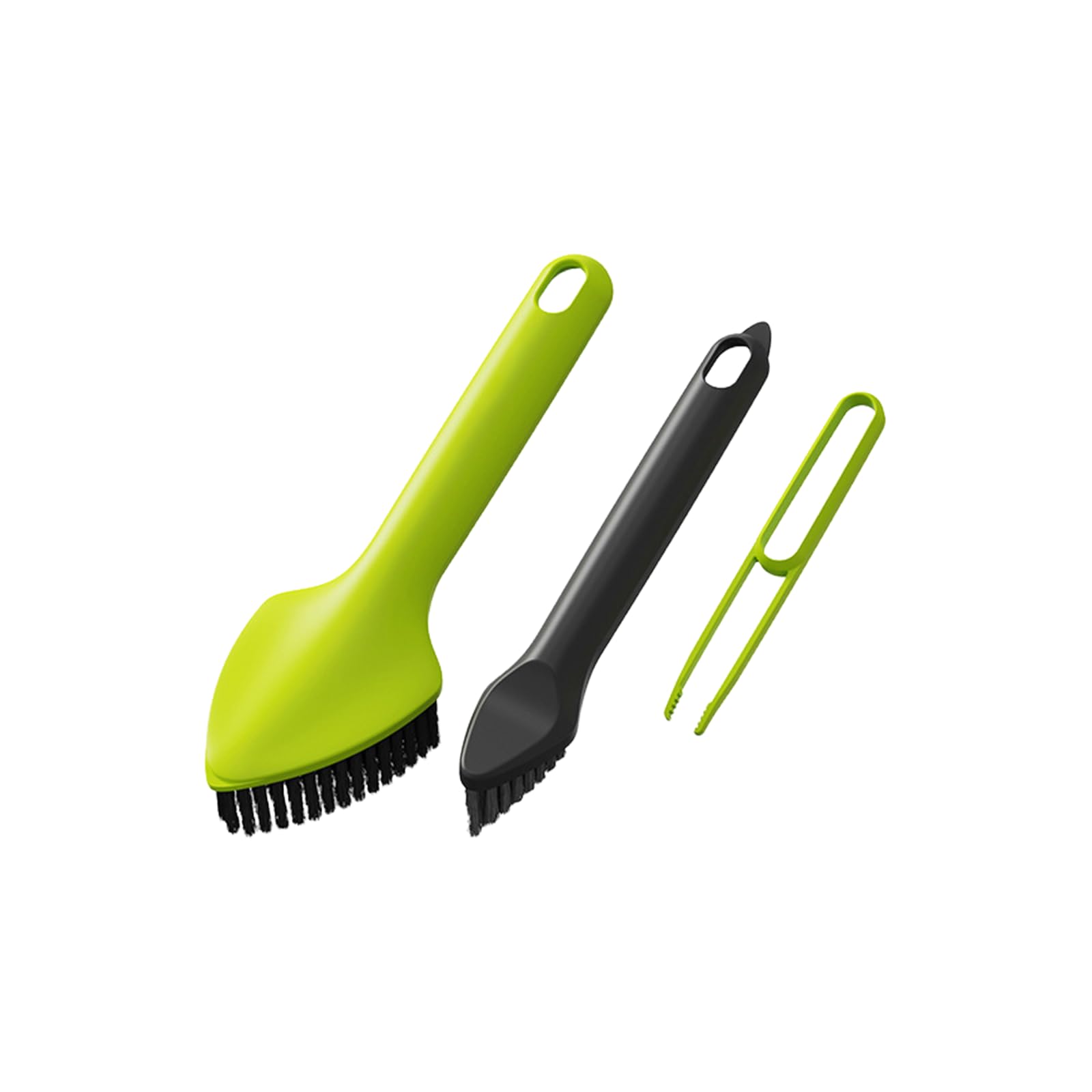 Acpetdr 3 in 1 Multifunctional Cleaning Brush, in 1 Detachable Tub Tile Shower Scrubber Hard Bristle Crevice Cleaning Brush Suitable for cleaning bathtubs floor tile gaps, and glass mirrors