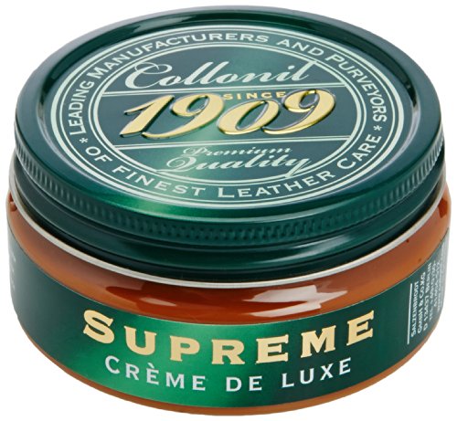 Collonil 1909 Supreme Creme Polish Protects & Revives Variety Of Colours Leather Shoes,Tan,100ml