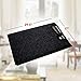 2-Pack Indoor Outdoor Mat for Home, Office, RV, and More, Black Door Mats for Entryway, Garage, Kitchen, Patio, Bathroom, 17 by 29.5-inch Ribbed Door Rugs for Entrance, Safe & Durable Home Entry Rugs
