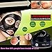 Natural Charcoal Peel off Black Mask Facial Cleaning and Moisturizing Mask with Free Black Mask Spoon 100g/3.5oz
