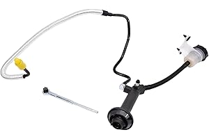 Hex Autoparts Clutch Master & Slave Cylinder Assembly Compatible with Ford F-150 1997-2008, F-150 Heritage 2004, Clutch Slave & Master Cylinder Kit for Ford F-250 1997-2008 4.2L V6/ 4.6L V8