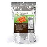 Legacy Essentials Freeze Dried Carrots: Long Shelf Life Emergency Survival Vegetables - Great for Camping, Ingredients, Food Storage, More (Quantity 1)