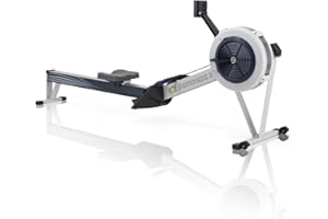 Concept2 RowErg Model D Indoor Rowing Machine with PM5 Monitor, Device Holder, Adjustable Air Resistance, Easy Storage (Gray)