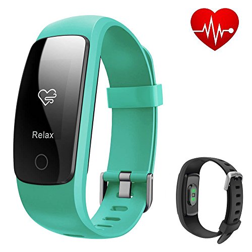 REDGO Sport Watch Bluetooth Fitness Tracker with Heart Rate Monitor, Smart Bracelet Waterproof Health Wristband Pedometer for Samsung, iPhone 6 6s 6plus, iPhone 7 7plus Android and iOS