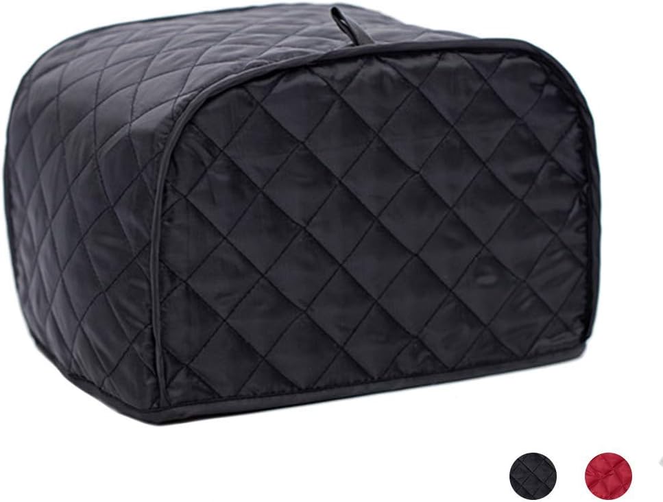 Toaster Cover 2 Slice,small Appliance Cover For Kitchen/Keep Toaster Free From Dust And Fingerprint (11.5w X 8d X 8h,Black)