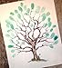 Fingerprint Family Tree Guest Book Alternative 8x10 Print UNFRAMED