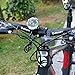 Night Eyes- 1200 Lumens Mountain Bike Headlight Bike LED Light -Rechargeable 8.4V 8800mA ABS Waterproof Battey-Free Aluminum BikeTaillight Bonus -NO Tool Required