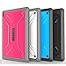 Google Nexus 9 Case - Poetic Google Nexus 9 Case [Revolution Series] - [Heavy Duty] [Dual Layer] [Screen Shield] Protective Hybrid Case with Built-In Screen Protector for Google Nexus 9 Pink/Gray (3 Year Manufacturer Warranty From Poetic)