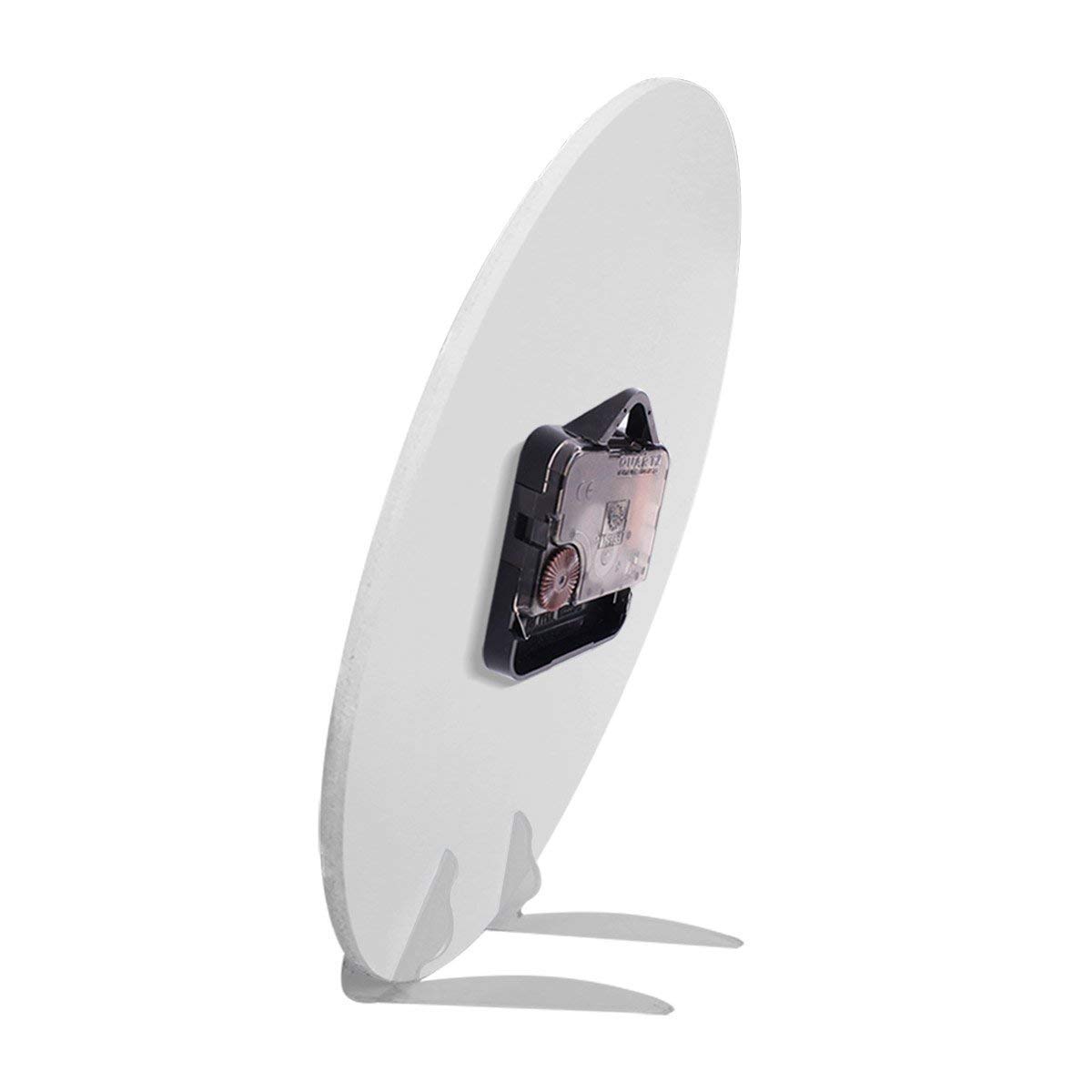 Landianguangga Citation Drole Bonjour Cool Horloge Murale Silencieuse Non Ticking Acrylique 10 Pouces Home Office School Decoratif Horloge Ronde Art Pendules Murales Cuisine Maison Pendules Et Horloges