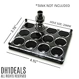 DH1ATTY12 12 HOLE ATOMIZER STAND rda rba 18650 26mm vape rebuildable dripping atty tank