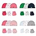 Luvable Friends 6-Piece Cap and Scratch Mittens Set