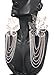 3 Pairs of Silvertone Basketball Wives 7" Butterfly with Drapery Drop Earrings Poparazzi