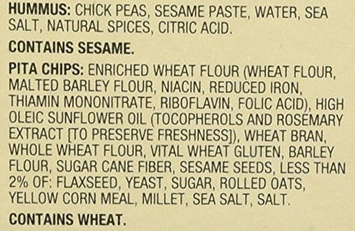 Traditional Hummus Dip + Multigrain Pita Chips (Pack Of 6) - Thumbnail 3